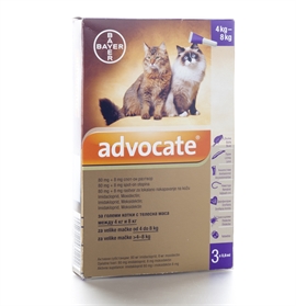 Advocate за котки 4 kg – 8 kg