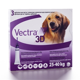 Vectra® 3D за кучета 25-40 кг.