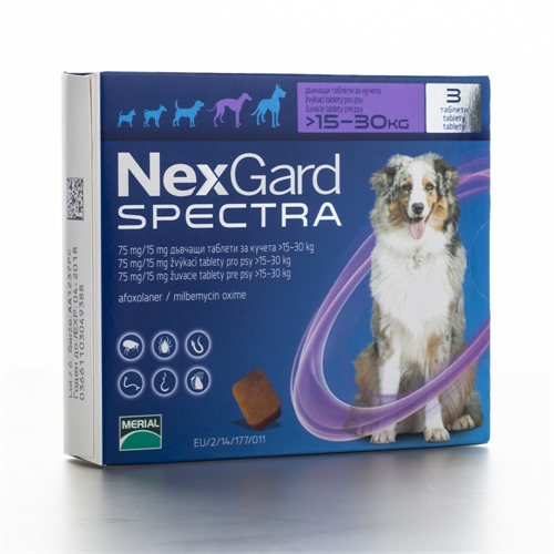 Nex Gard Spectra за кучета с тегло от 15 до 30 кг