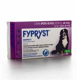 FYPRYST  спот-он разтвор за кучета с тегло  40 кг.